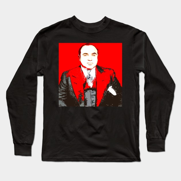 al capone Long Sleeve T-Shirt by oryan80